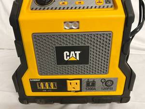 lot 30 image: CAT - 3 in 1 Professional Power Station with Jump Starter and Compressor - 4 USB Ports and Outlet
