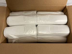 lot 232 image: Case of 250 30x36 Clear Can Liner