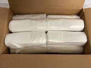 lot 236 image: Case of 250 30x36 Clear Can Liner