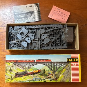 lot 66 image: Three New Faller B-548, B-238 and B230 Models