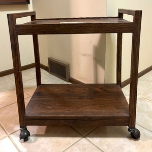 lot 75 image: Vintage Two Tiered Cart