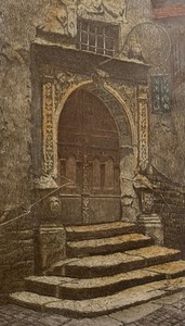 lot 89 image: Rathausportal Rothenburg Print