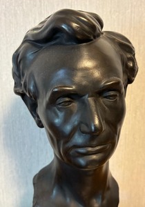 lot 94 image: Abraham Lincoln Sculpture by Leonard W. Volk