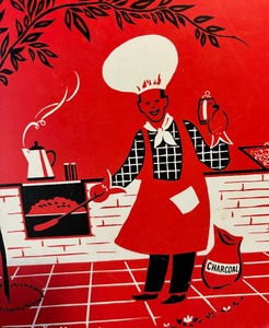 lot 115 image: Vintage BBQ Platter by Stoyke