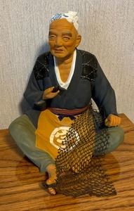lot 32 image: Two Asian Style Figurine Sculptures