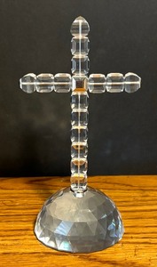 lot 36 image: Swarovski Crystal Cross of Light