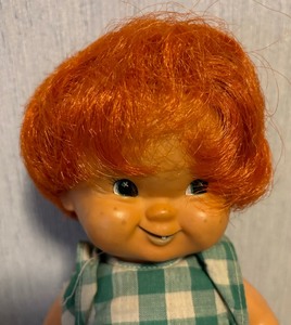 lot 137 image: Vintage Goebel Charlot Byi Rubber Doll Set