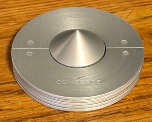lot 188 image: Vintage British Airways Aluminum Concord Drink Coasters