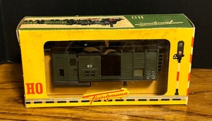 lot 215C image: Faller HO 1455, 1466, 1465, 1400, 1465 and 1464 Train Cars