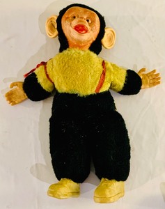 lot 178A image: Vintage Mr. Bim Zippy Stuffed Monkey