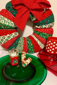 lot 205 image: Wonderful Christmas Collection Including Royal Doulton Santa Clause Mug and LG Wright Red Eyewinker Ruby Red Platter