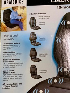 lot 158A image: New Homedics 10 Motor Back Massager