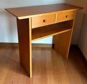 lot 279 image: Two Drawer Accent Table