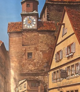 lot 349 image: Rothenburg ob Der Touber Print