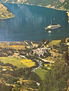 lot 364 image: Geiranger Norwegian Print