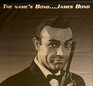 lot 410C image: James Bond 007 Print