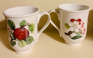 lot 325A image: Portmeirion POMONA Coffee Mugs