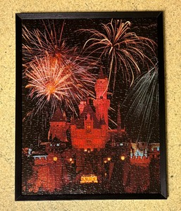 lot 420 image: Two Fabulous Framed Puzzles