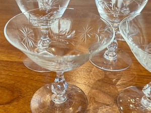 lot 302 image: Vintage Tiffin - Franciscan Stemware
