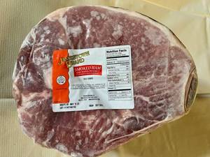 K. 8.20lbs Fully Cooked Smoked Ham