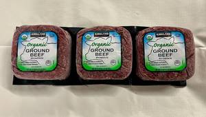 D. 3x 1.34lbs Organic Ground Beef 85%15%
