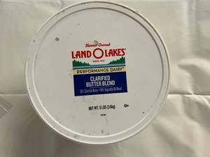 R. 8lbs Land O Lakes Clarified Butter