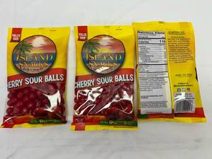 3x 9oz Cherry Sour Balls