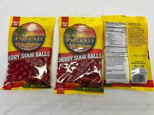 3x 9oz Cherry Sour Balls