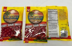 3x 9oz Cherry Sour Balls
