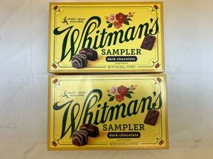 2x Whitmans Sampler Dark Chocolate