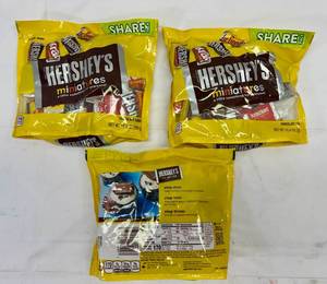 MM. 3x 10.4oz Hershey Mininatures