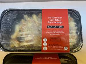 2x 1.69lbs Family Meal Ziti Parmesan wItalian Sausage(Target)