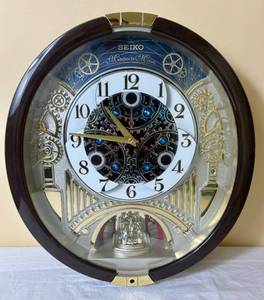 Seiko Melodies In Motion Swarovski Wall Clock