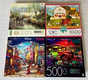 Assorted Puzzle Bundle - 7 Puzzles