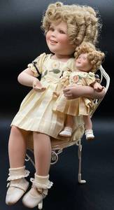 Danbury Mint Shirley Temple Doll - Two of a Kind