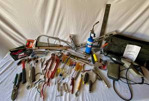Hand Tools (large variety) and Craftsman Variable Speed Reciprocating Saw