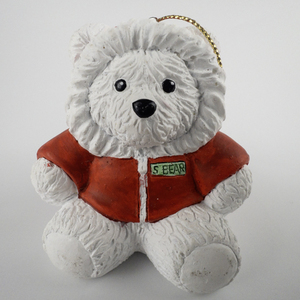 lot 78 image: Dayton Hudsons  1989 Santa Bear Antarctic Expedition Ornament .