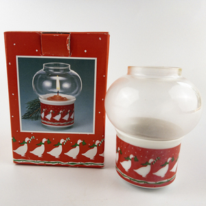 lot 140 image: Boundary Waters Mini Candy Cane Lamp with Original Box