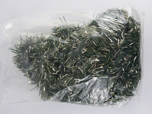 lot 205 image: Group of Silver & Green Tinsel