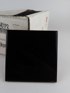 lot 213 image: Centerpiece Decor - Group of 20 Black Square Tiles 4.25