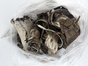 lot 221 image: Birch Bark Decor - Large Bag 