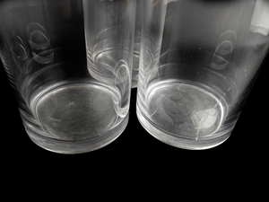lot 225 image: Group of 3 Tall 20 & 25 inch Cylinder Vases - For Flowers or Fill with Decor