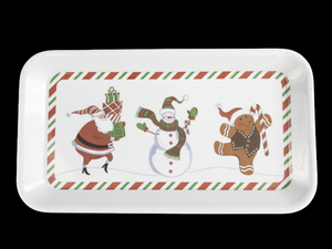 lot 232 image: Plastic Christmas Serving Tray 12