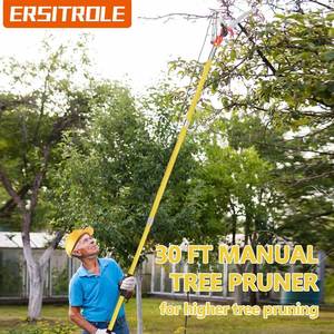 Ersitrole Manual 30 Foot Extendable Pole SawTree Pruner