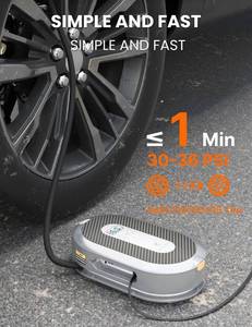 Giraffe Tools Tire Inflator Portable Air Compressor