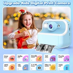 Vakzovy Kids Instant Print Camera
