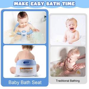 BabyAlly Baby Bath Seat for Babies 6 Months and Up