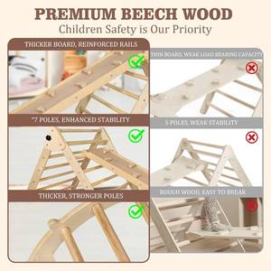 Utopia House Pikler Triangle 7-in-1 Set