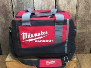 lot 38 image: Milwaukee 15 Packout Tool Bag 48-22-8321 Nice