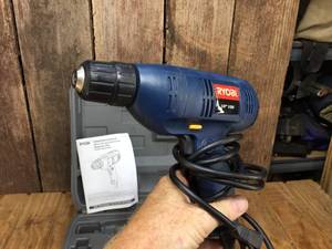 lot 78 image: Ryobi 38 Drill With Case - Nice